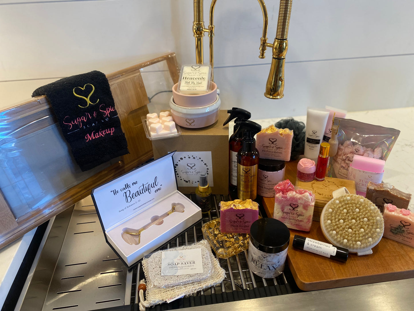 The Ultimate Spa Experience Gift Set Hand picked by Sugar and Spice and Free Shipping!