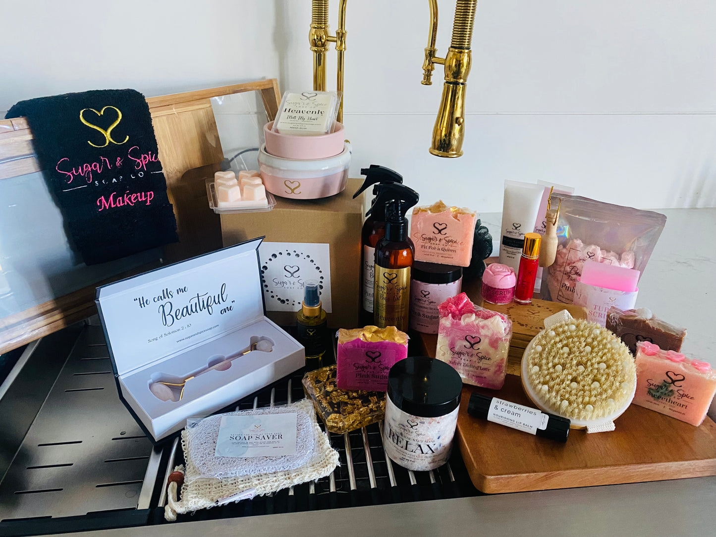 The Ultimate Spa Experience Gift Set Hand picked by Sugar and Spice and Free Shipping!